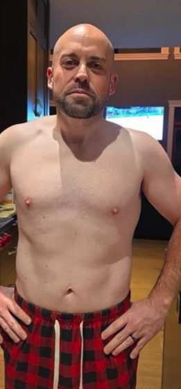 Eric S. after coaching: down 41 lbs in 90 days