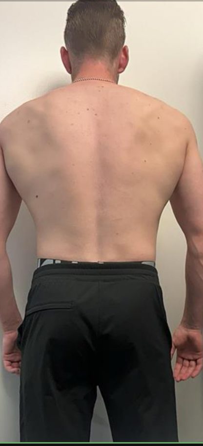 Justin W. after coaching with HupsFit