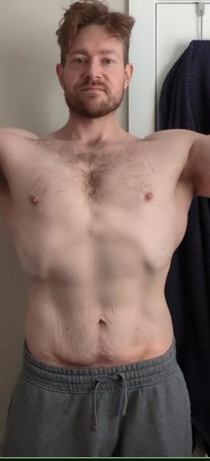 Marcus P. after coaching with HupsFit