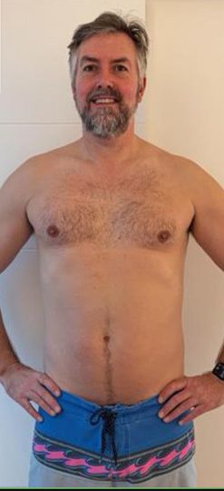 Robin after coaching with HupsFit
