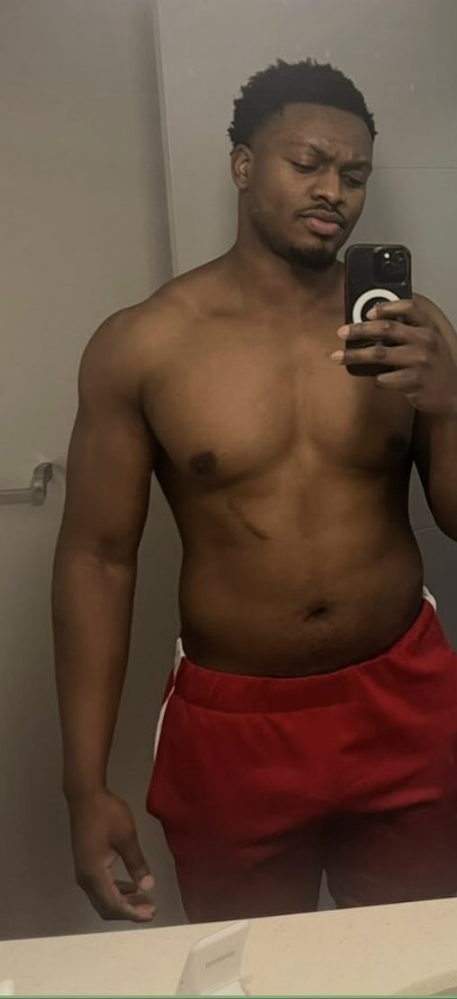 Ronald T. before starting coaching with HupsFit